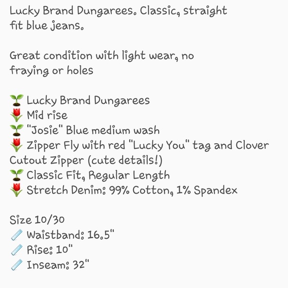 COPY - Lucky Classic Straight Jeans - Picture 6 of 6